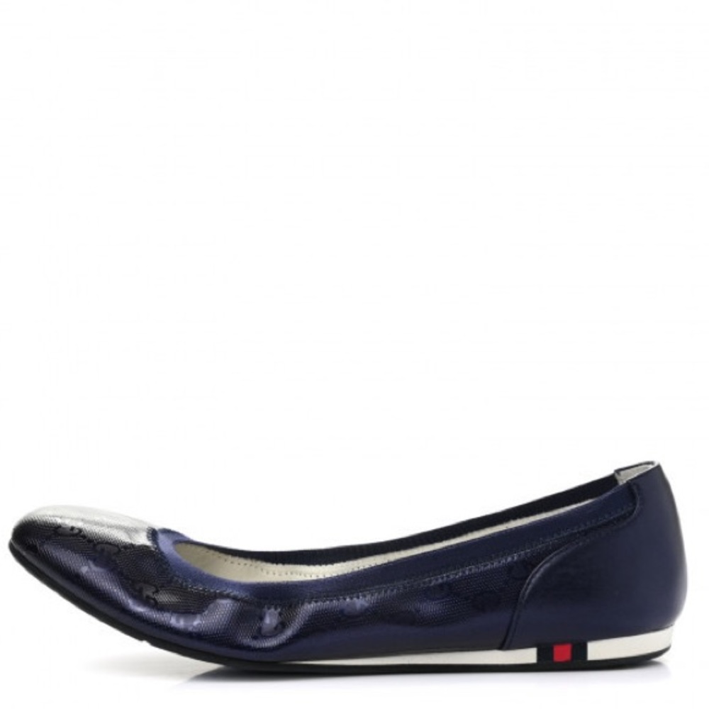 Like New Gucci Imprime Monogram Ballerina Flats - Picture 4 of 9